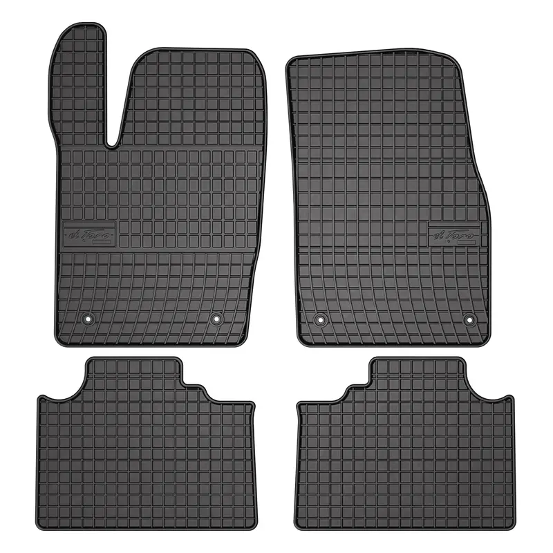 2010-2021 Jeep Grand Cherokee OMAC Tapis de sol en caoutchouc Premium Noir