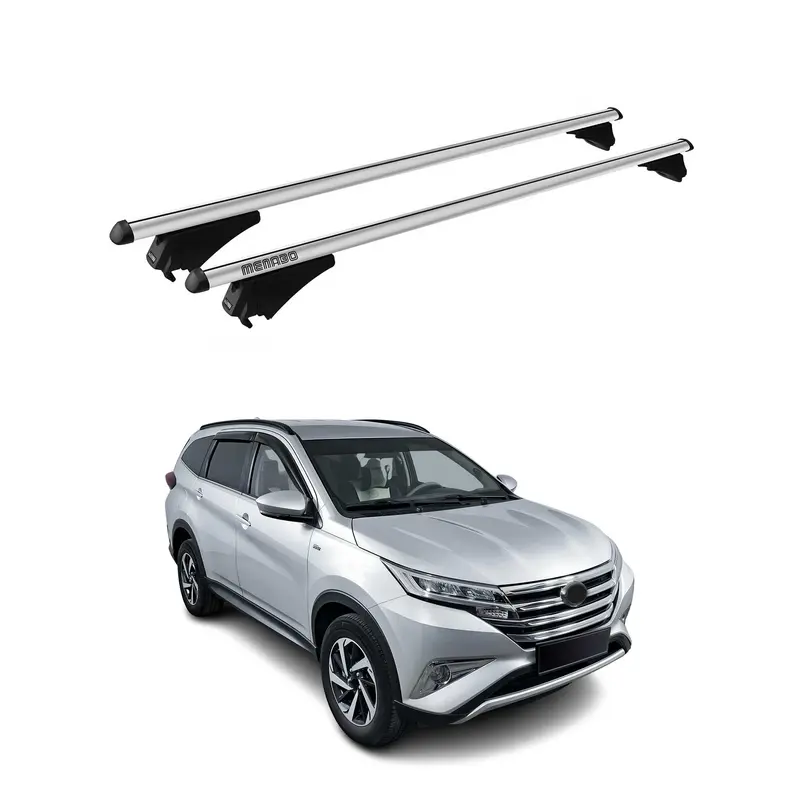 2018-2026 Toyota Rush (F800/F850) Tiger Barres de toit transversales Gris