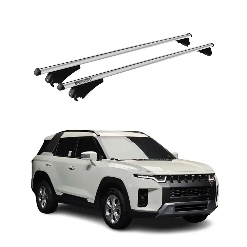 2022-2026 Ssangyong Torres (J100) Tiger Barres de toit transversales Gris