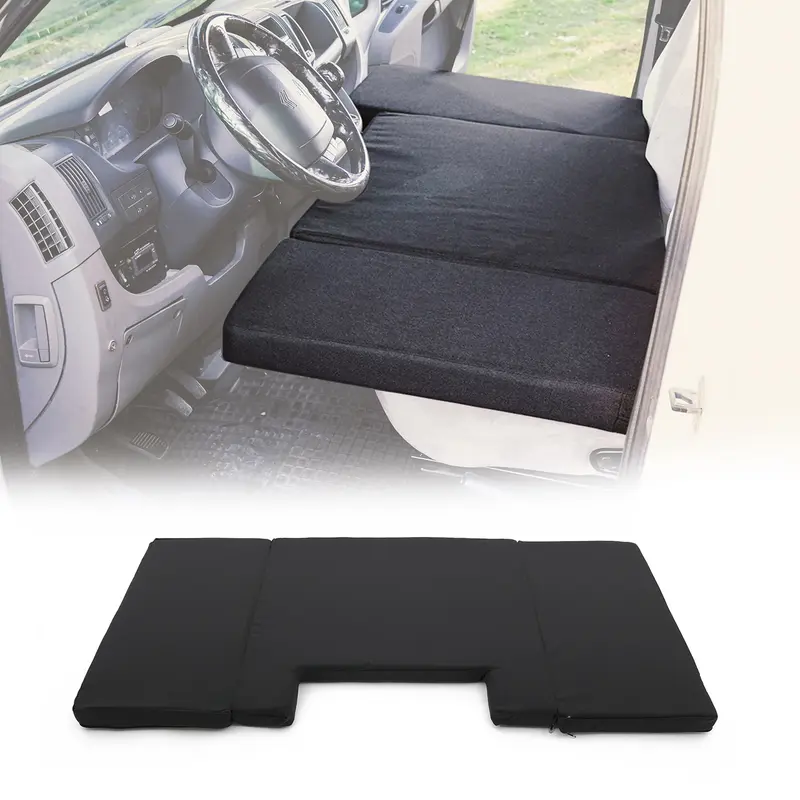 2023-2026 Ford Transit/Tourneo Custom III (710) Matelas de Camping Pliable Noir