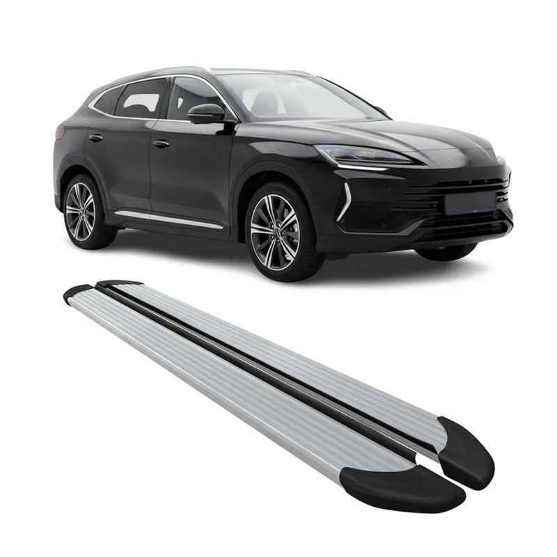 2024-2026 BYD Seal U SUV Marchepieds Latéraux pédale Aluminium Argent 2Pcs