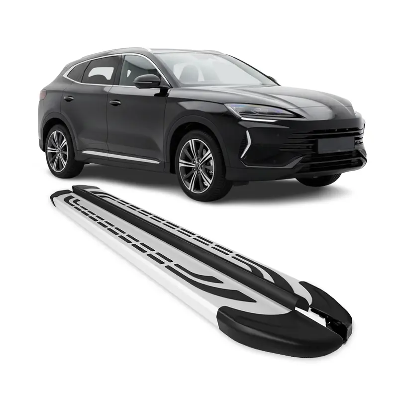2024-2026 BYD Seal U SUV Marchepieds Latéraux pédale Aluminium Gris 2Pcs