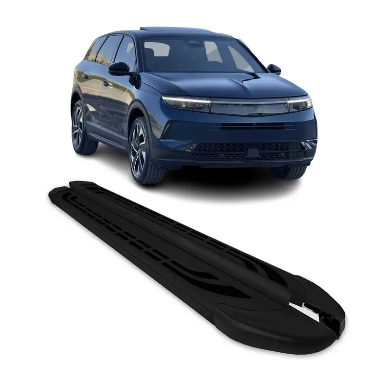 2024-2026 Opel Grandland II Marchepieds Latéraux pédale Noir Alu 2Pcs