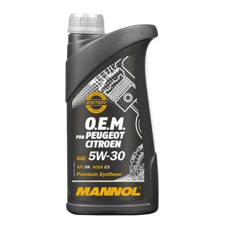 5W30 MANNOL OEM PEUGEOT CITROEN (7703) 1L