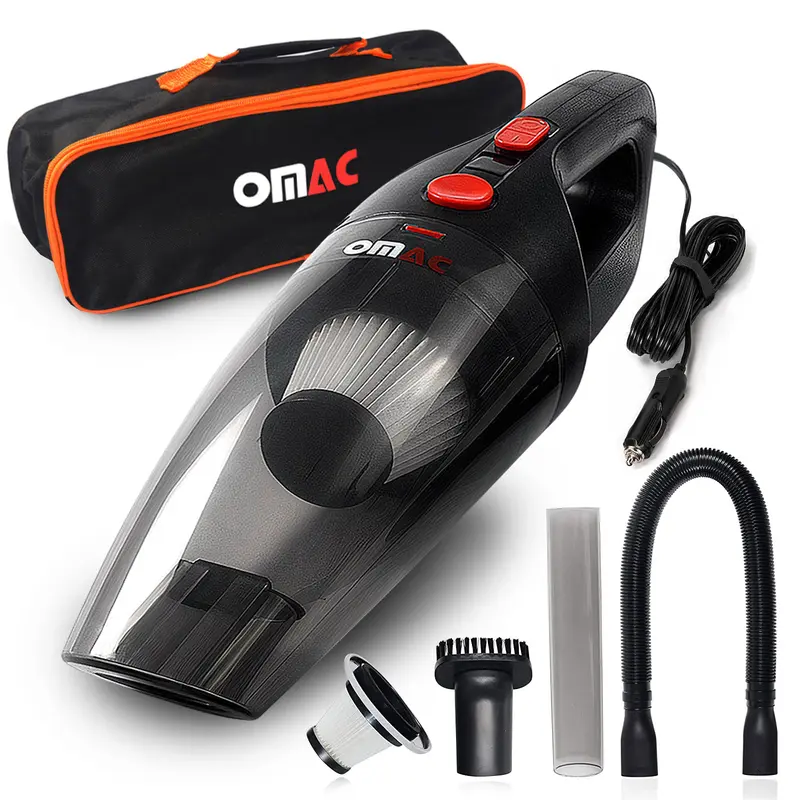 Aspirateur Voiture Portable Puissant Usage Humide et sec Noir