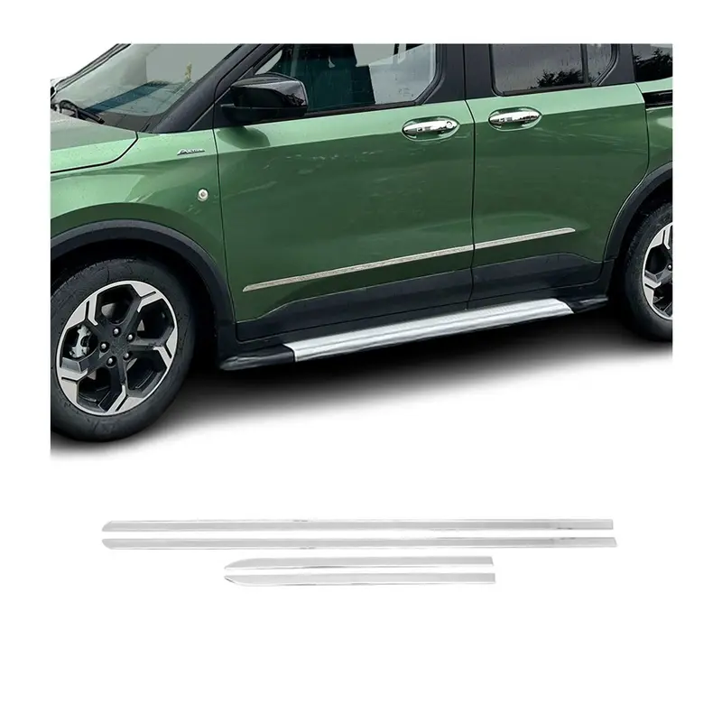 Baguette protection latérale de porte pour Ford Tourneo Courier 2023-2026 Argent
