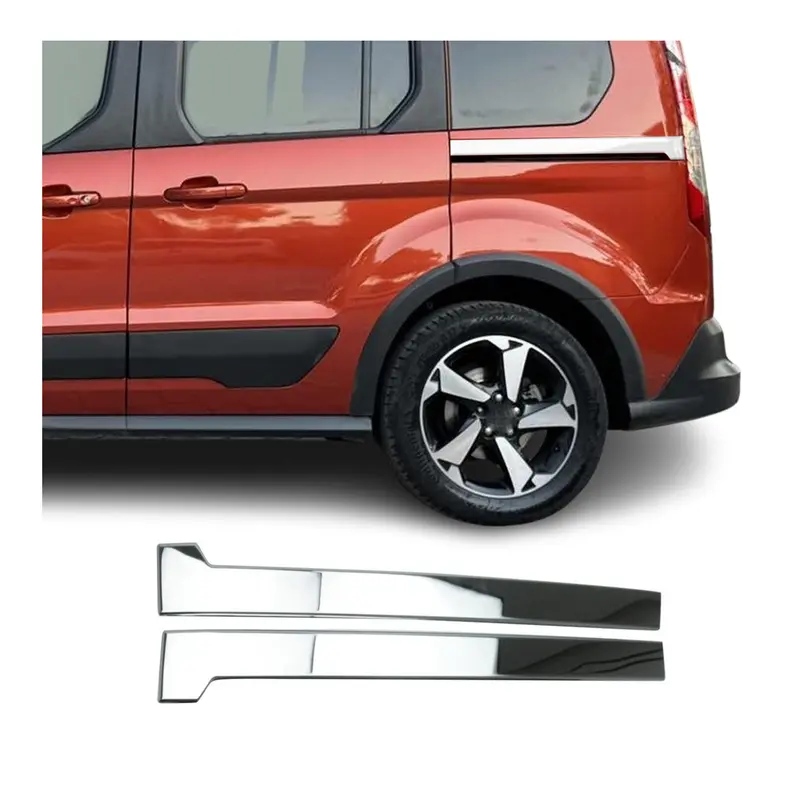 Bande de Porte latérale pour Ford Connect 2019-2021 L1 FL acier inoxydable 2Pcs