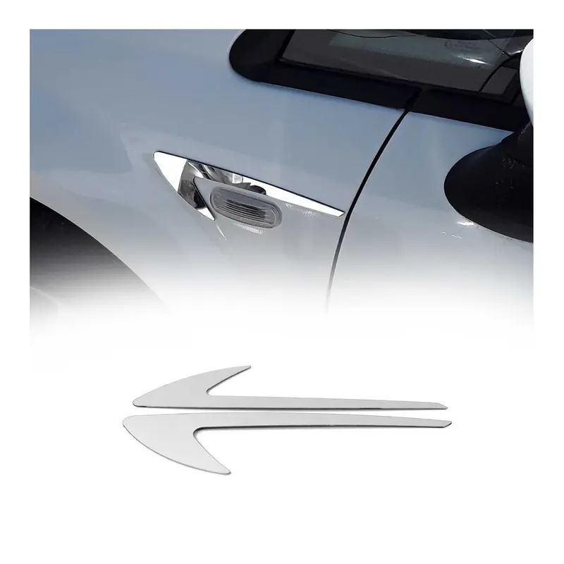 Bandes décoratives latérales chromées pour VW T6 T6.1 Transporter 2015-2024 inox