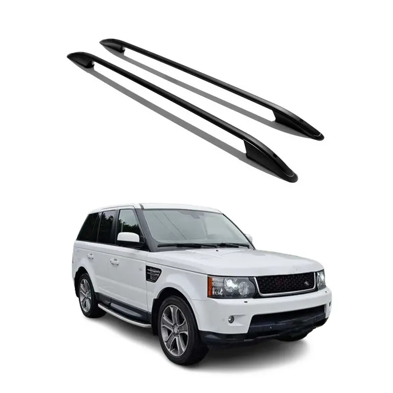 Barres de toit longitudinales pour Range Rover Sport L320 2005-2013 L3 Alu Noir