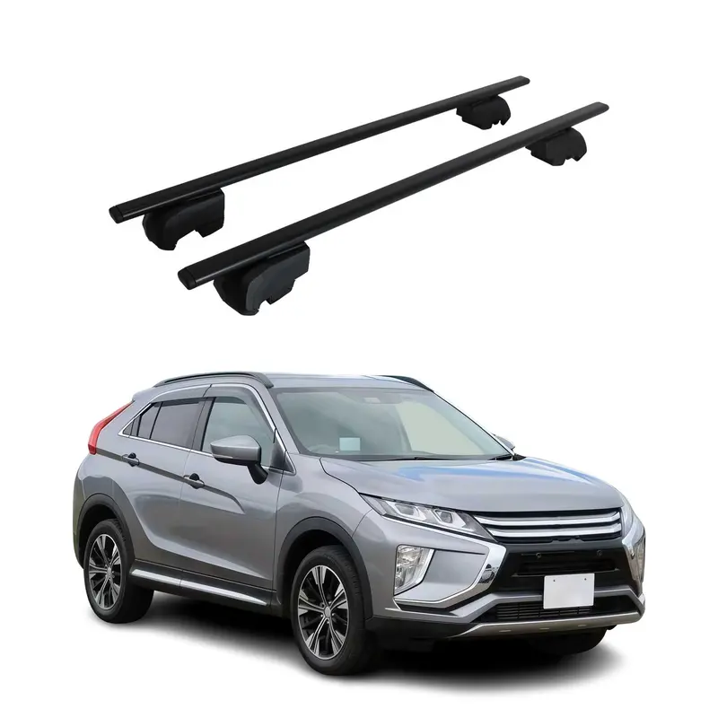 Barres de toit Transversale pour Mitsubishi Eclipse Cross 2017-2023 ABE Acier