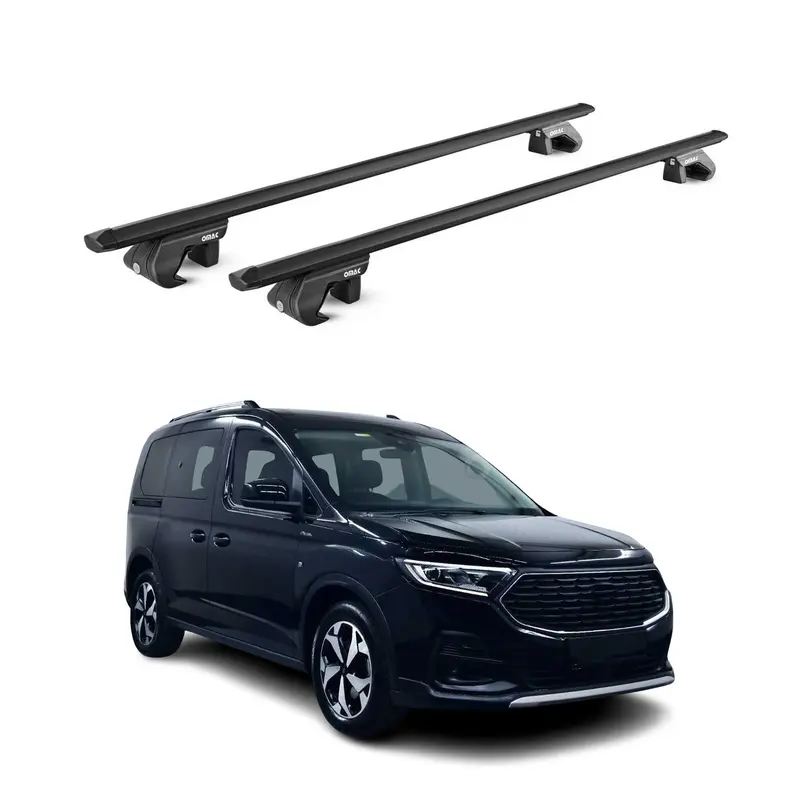 Barres de toit transversales ABE pour Ford Connect Tourneo 2022-26 5 P Noir 2x