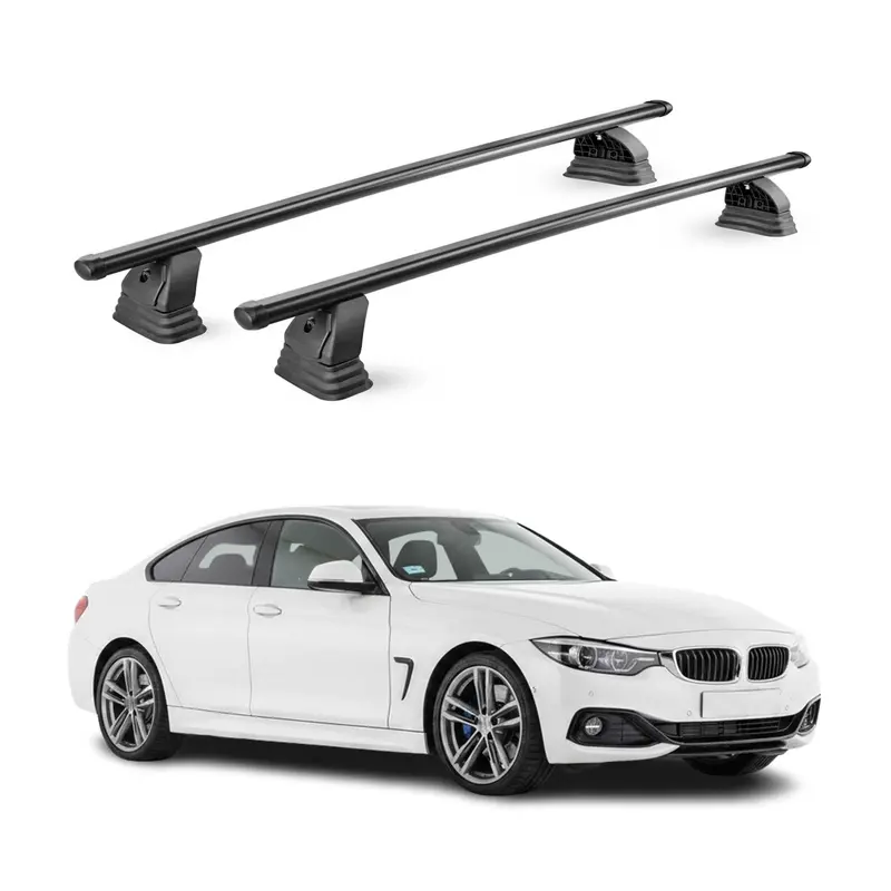 Barres de toit transversales acier pour Bmw Serie 4 Gran Coupè F36 2014-2020