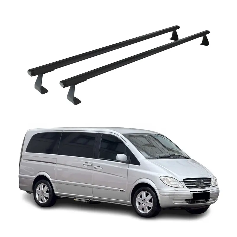 Barres de toit transversales en aluminium pour Mercedes Vito W639 2003-2014