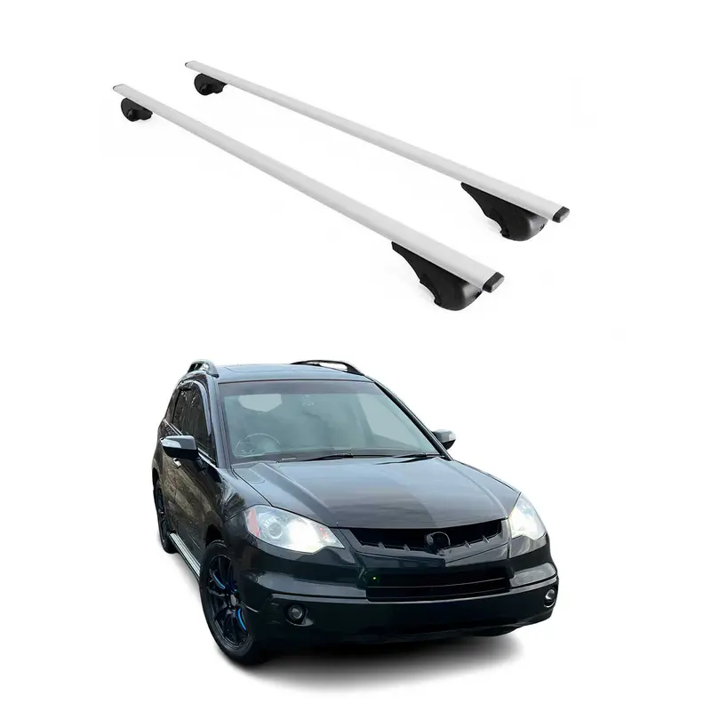 Barres de toit transversales pour Acura RDX I II 2007-2018 Acier Argent