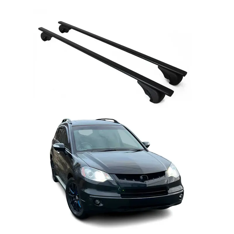 Barres de toit transversales pour Acura RDX I II 2007-2018 Acier Noir