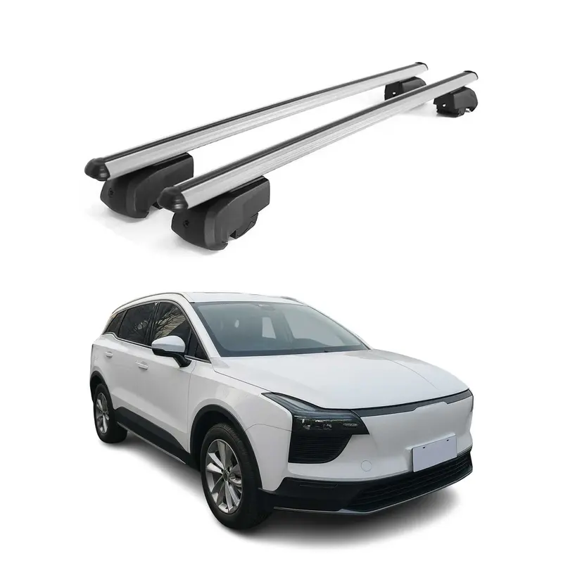 Barres de toit Transversales pour Aiways U5 2020-2023 ABE Alu Gris 2x