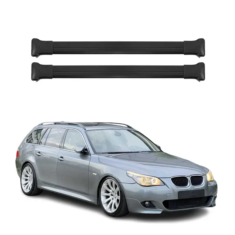 Barres de Toit Transversales pour BMW Séries 5 E61 Touring 2003-2010