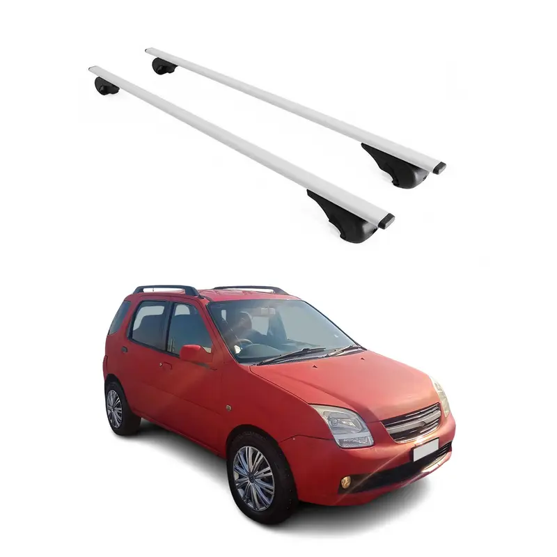 Barres de toit Transversales pour Chevrolet Cruze 2001-2004 Acier Argent