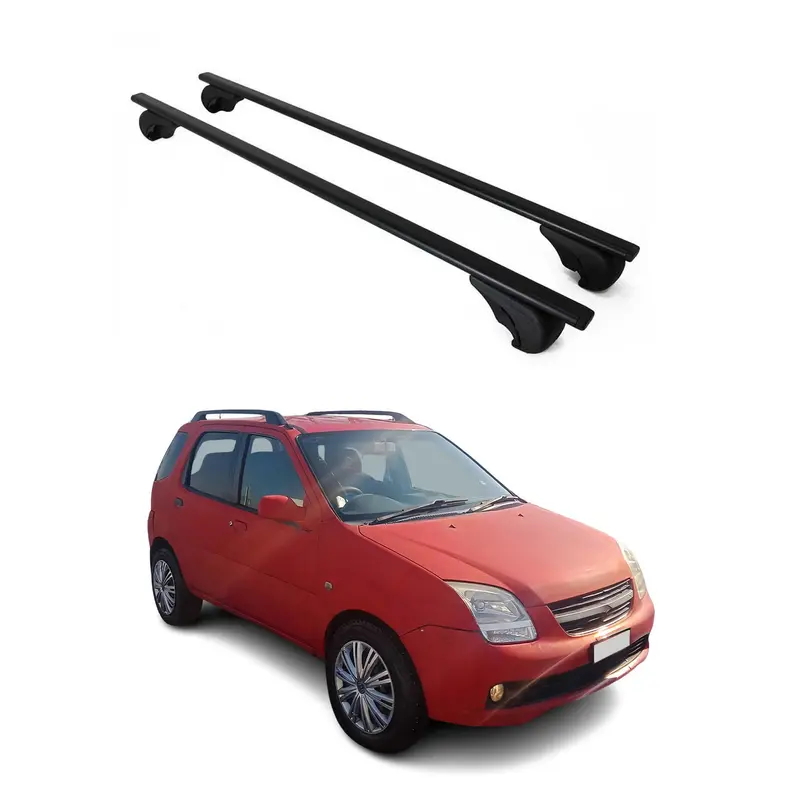 Barres de toit Transversales pour Chevrolet Cruze 2001-2004 Acier Noir