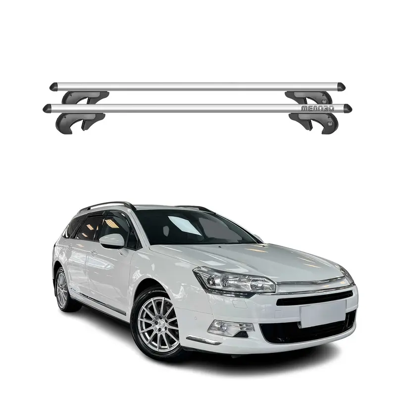 Barres de toit transversales pour Citroen C5 Cross Tourer 2014-2017 90kg