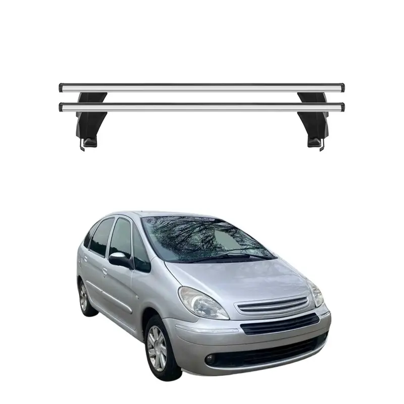 Barres de toit Transversales pour Citroen Xsara Picasso 1999-2010 Alu Gris 2x