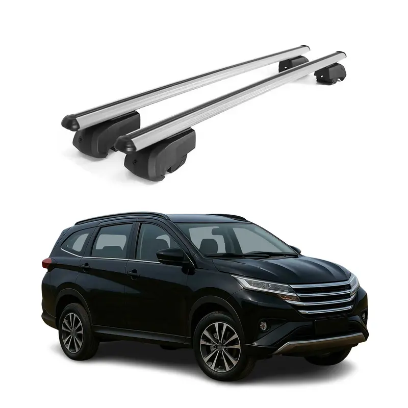Barres de toit Transversales pour Daihatsu Terios F800 2017-2026 Alu 2 ABE