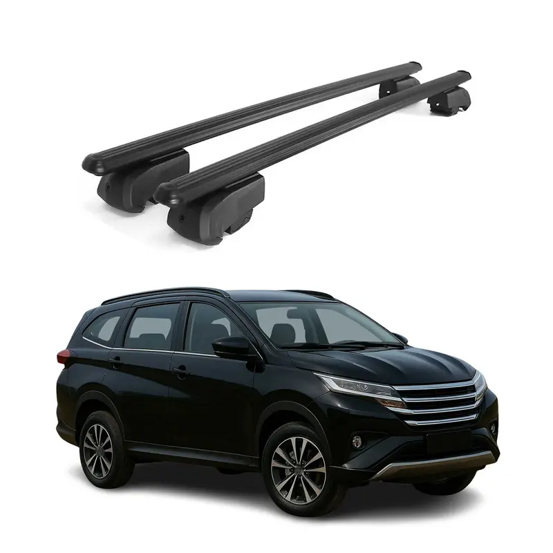 Barres de toit Transversales pour Daihatsu Terios F800 2017-2026 Alu 2x ABE