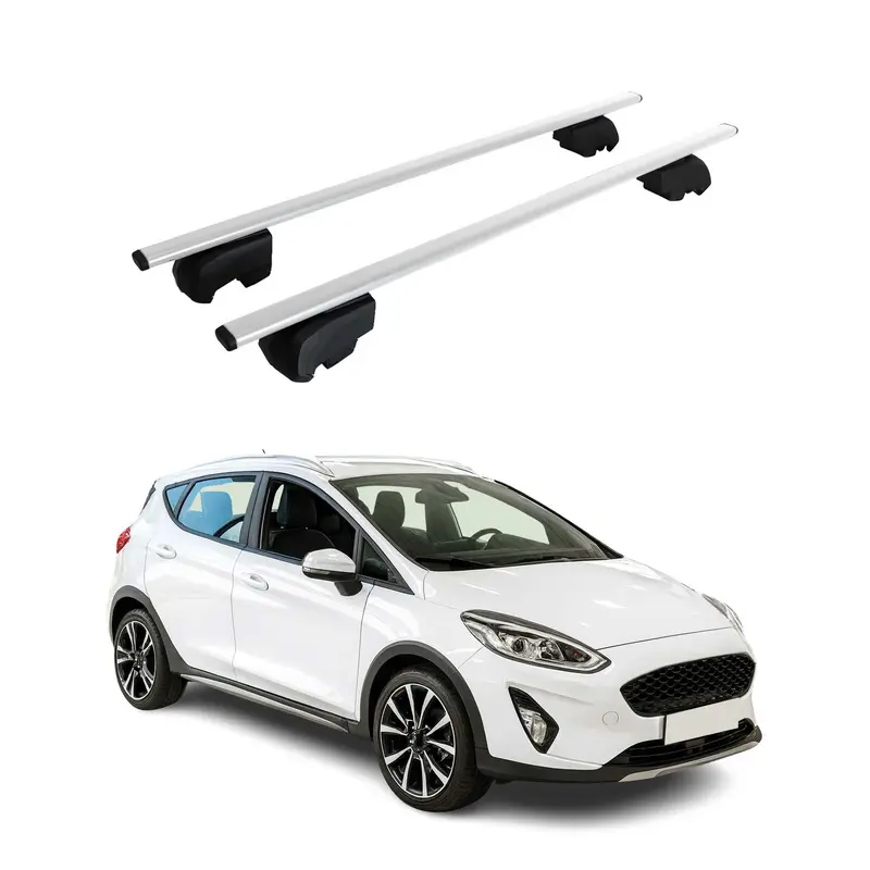 Barres de toit Transversales pour Ford Fiesta Active 2018-2023 ABE