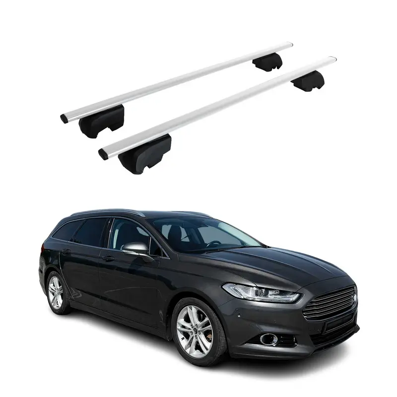 Barres de toit Transversales pour Ford Mondeo mk5 Turnier 2014-2022 ABE Acier