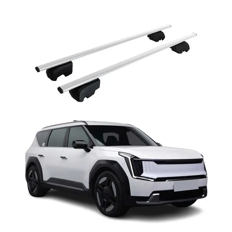 Barres de toit Transversales pour Kia EV9 2023-2026 2 pcs ABE