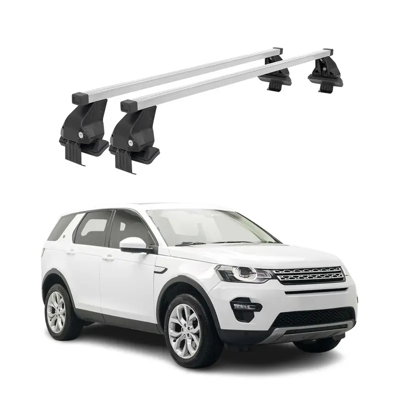 Barres de toit transversales pour Land Rover Discovery Sport 2015-2019 Gris