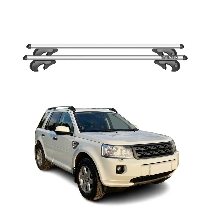 Barres de toit transversales pour Land Rover Freelander 2 L359 2006-2014 Gris 2x