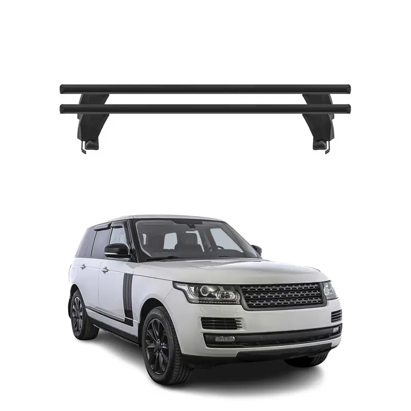 Barres de toit Transversales pour Land Rover Range Rover IV 2013-2021 Alu Noir