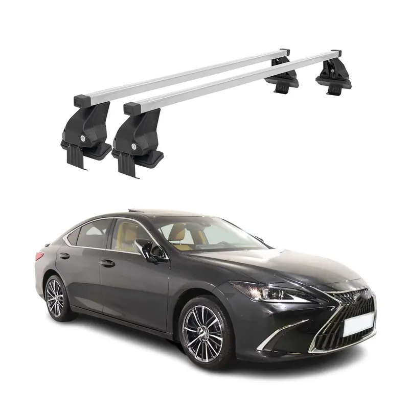 Barres de toit transversales pour Lexus ES XZ10 2019-2025 Acier Gris