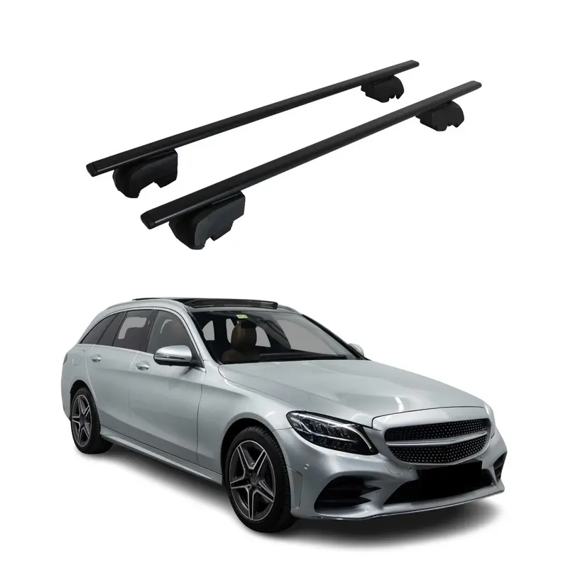 Barres de toit Transversales pour Mercedes Classe C S205 2014-2021 ABE