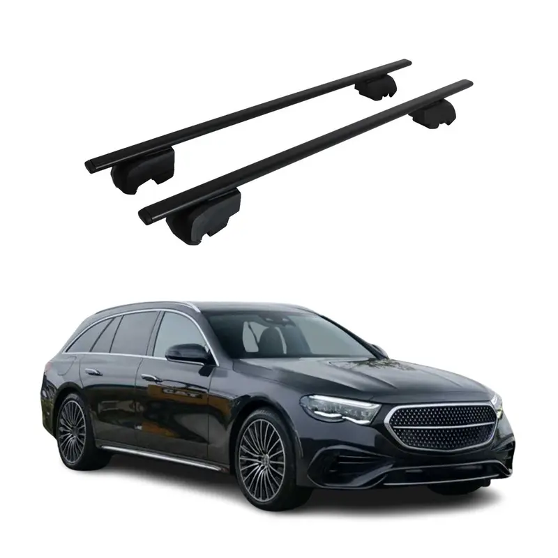 Barres de toit Transversales pour Mercedes Classe E W213 2016-2023 Acier 2x ABE