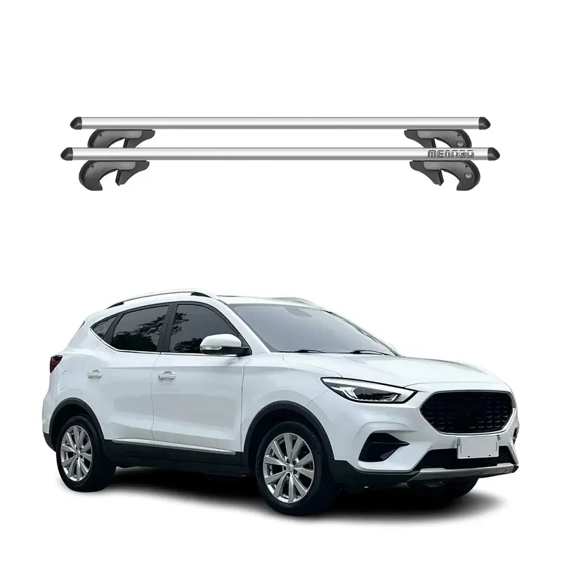 Barres de toit transversales pour MG 5 EV Kombi 2021-2026 90kg Alu Gris