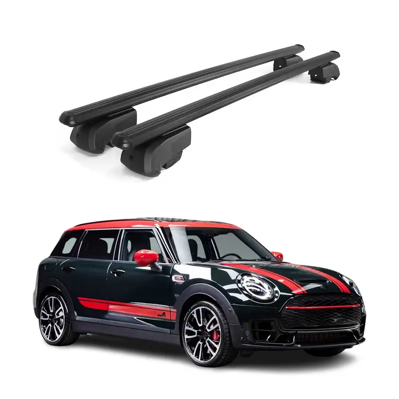 Barres de toit Transversales pour Mini Clubman F54 Break 2015-2023 Alu ABE