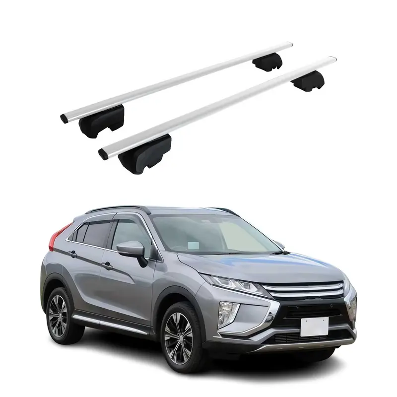 Barres de toit Transversales pour Mitsubishi Eclipse Cross 2018-2022 Acier ABE