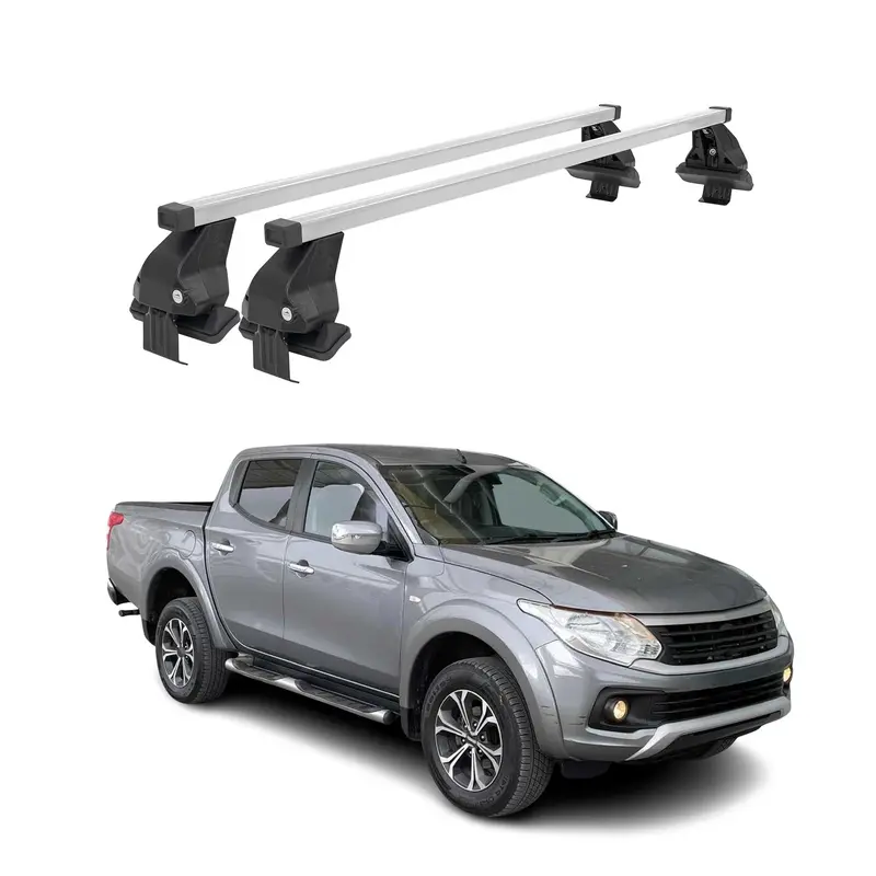Barres de toit transversales pour RAM 1200 2016-2019 Acier Gris