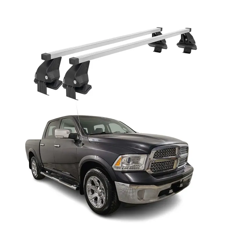 Barres de toit transversales pour RAM 1500 IV 2010-2017 Gris
