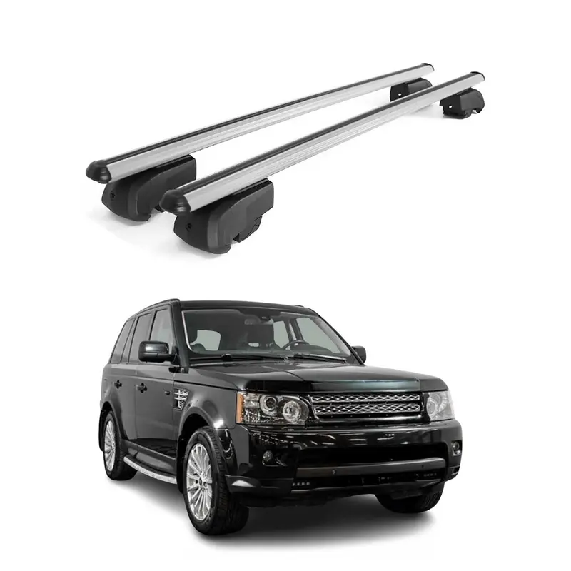 Barres de toit Transversales pour Range Rover Sport L320 2005-2013 Alu ABE