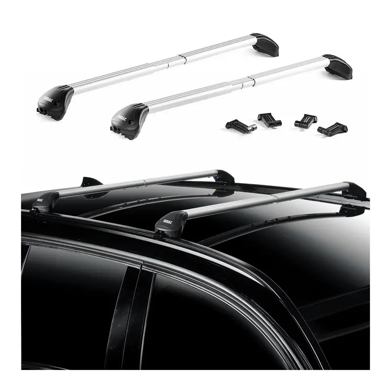 Barres de toit transversales pour Seat Arona KJ7 2017-2026 Alu Gris 2x ABE