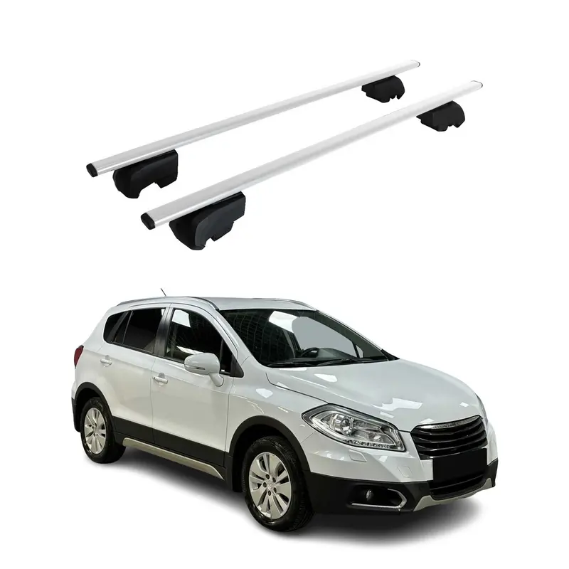 Barres de toit Transversales pour Suzuki SX-4 S-Cross 2013-2023 ABE