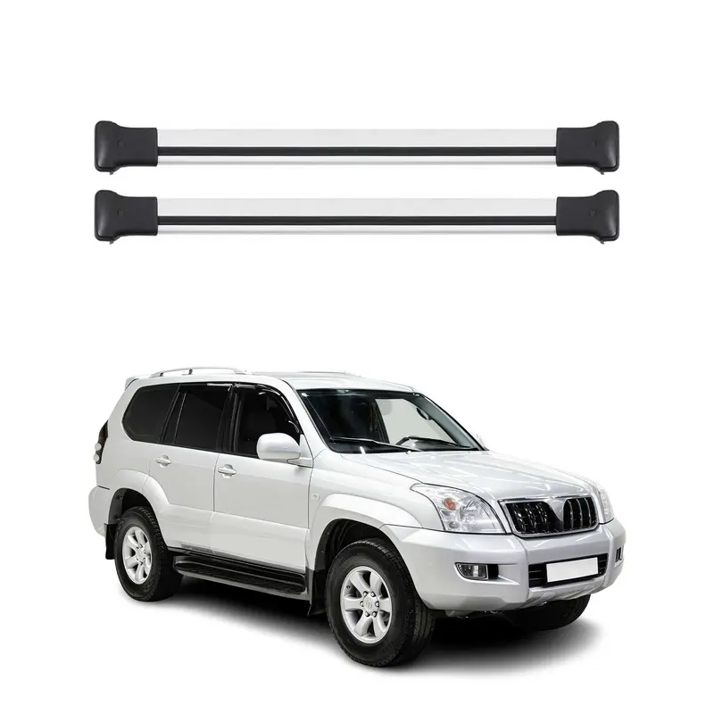 Barres de toit transversales pour Toyota Land Cruiser Prado 2002-2009 en ABE