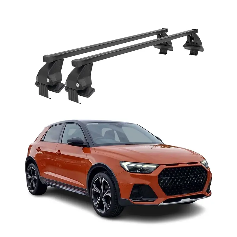 Barres de transversales Menabo pour Audi A1 City Carver Allstreet 2019-2026 Noir