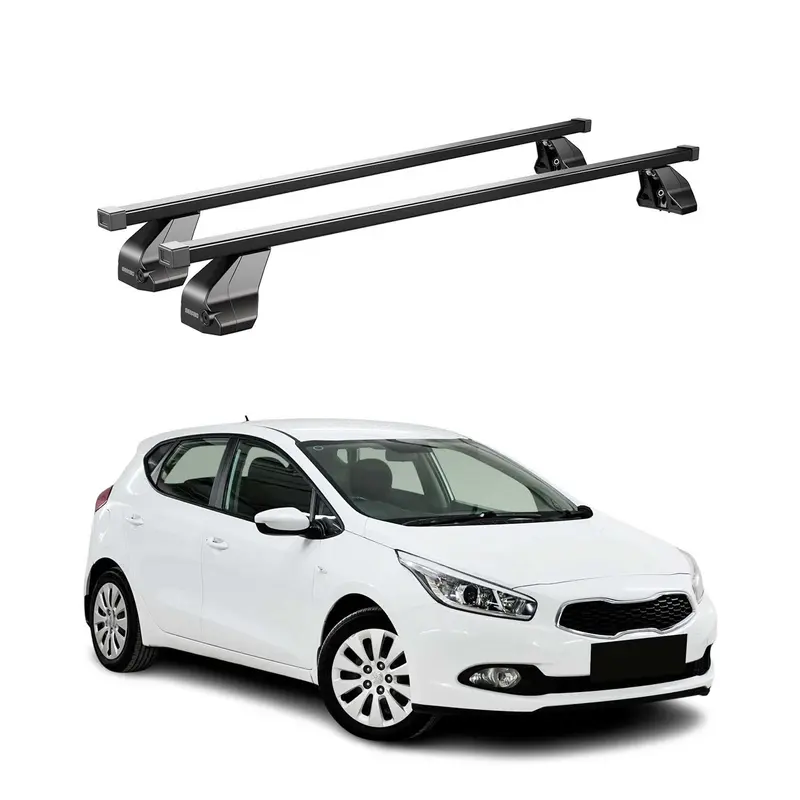 Barres Transversales Menabo pour Kia Ceed 2012-2018 Noir