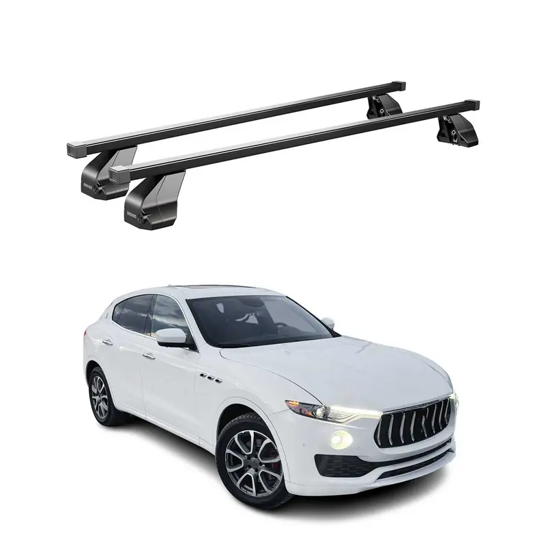 Barres Transversales Menabo pour Maserati Levante 2017-2024 Noir