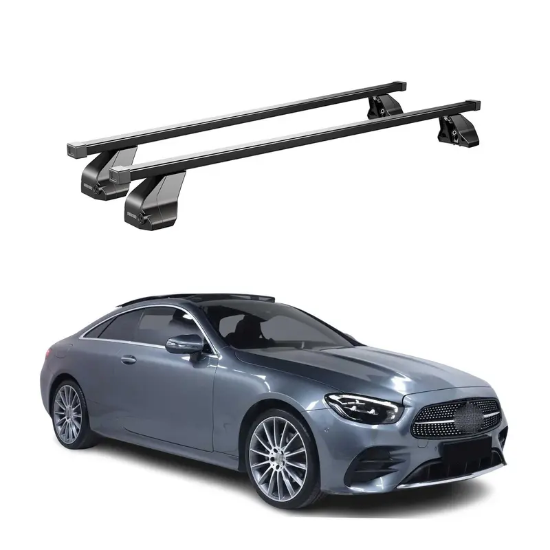 Barres Transversales Menabo pour Mercedes E Coupe C238 2017-2023 Noir