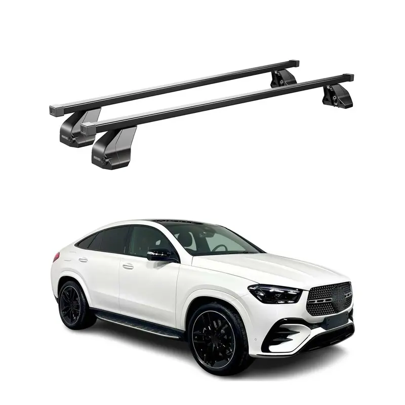 Barres Transversales Menabo pour Mercedes GLE C167 2019-2026 Noir